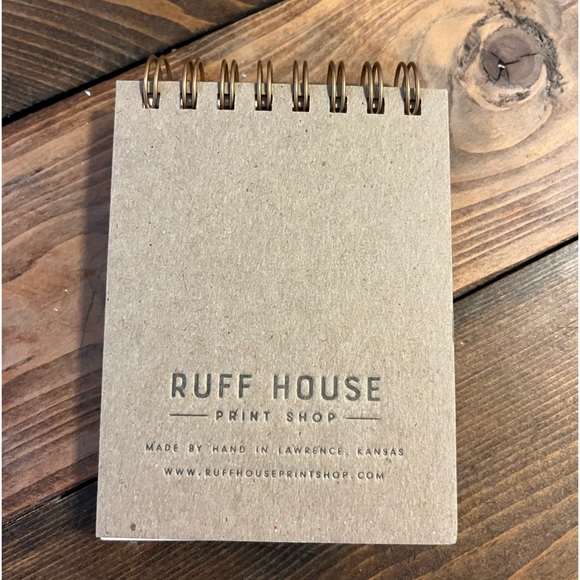 NWT small spiral notebook with campfire and smoke - Picture 3 of 3